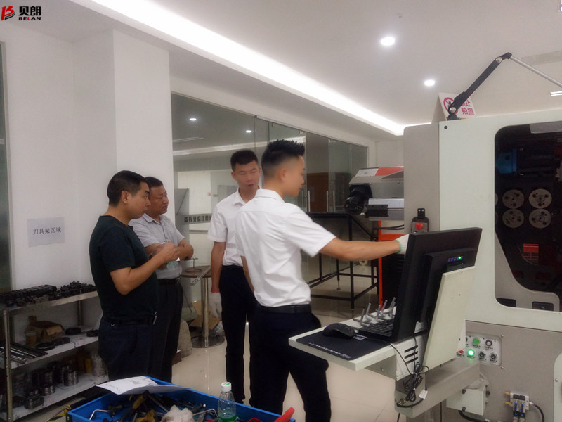 貝朗自動化設備——客戶參觀現場 貝朗自動化設備——客戶參觀現場
