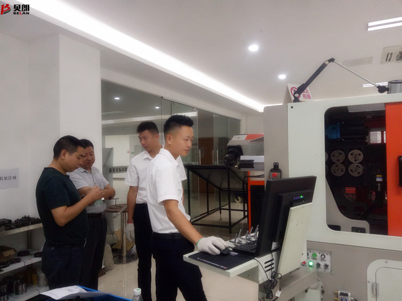 貝朗自動化設備——客戶參觀現場 貝朗自動化設備——客戶參觀現場