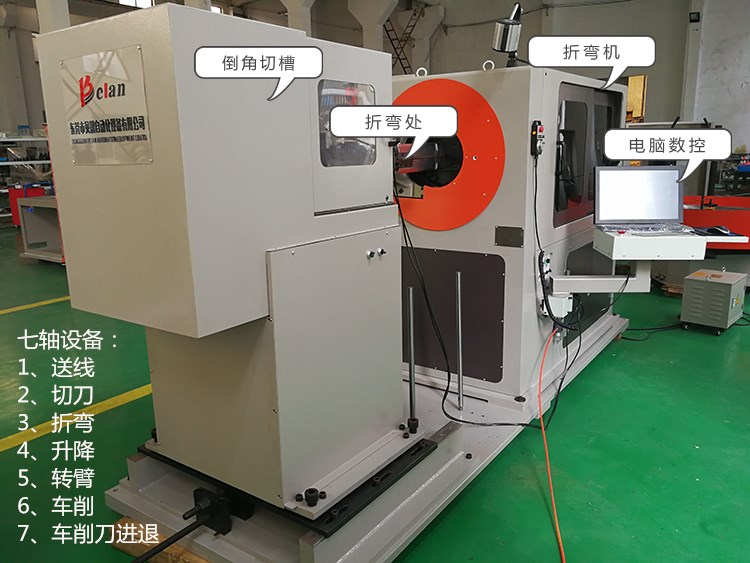 貝朗墩頭折彎組合成型機 貝朗墩頭折彎組合成型機